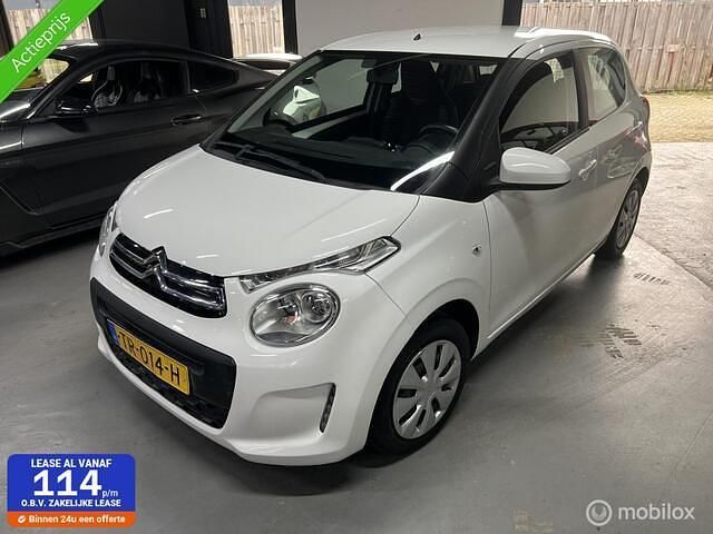 Wit Occasion 2018 Citroën C1 Shine Hatchback | € 6.950 (Eerlijke prijs) - Afbeelding 1/4