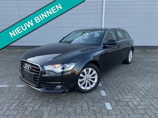 Zwart Gebruikt 2012 Audi A6 Proline Stationwagen | € 8.900 (Super prijs) - Afbeelding 1/4