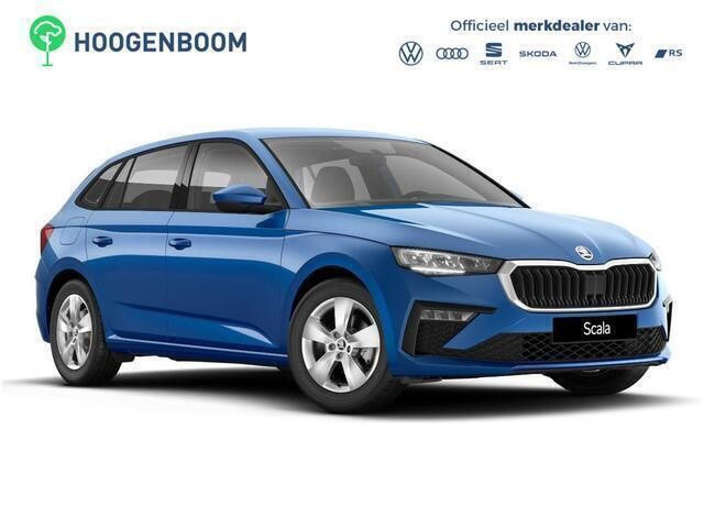 Blauw Nieuw 2024 Skoda Scala Selection Hatchback | € 30.865 (Eerlijke prijs) - Afbeelding 1/4