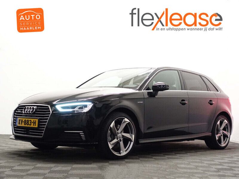 Zwart metallic Gebruikt 2016 Audi A3 Sportback e-tron S-Line Sedan | € 14.900 (Duur) - Afbeelding 1/4