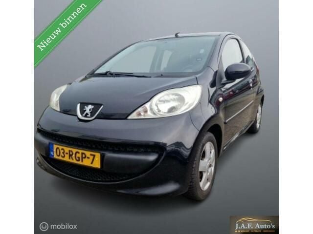 Zwart Gebruikt 2006 Peugeot 107 Hatchback | € 1.999 (Iets duurder) - Afbeelding 1/4