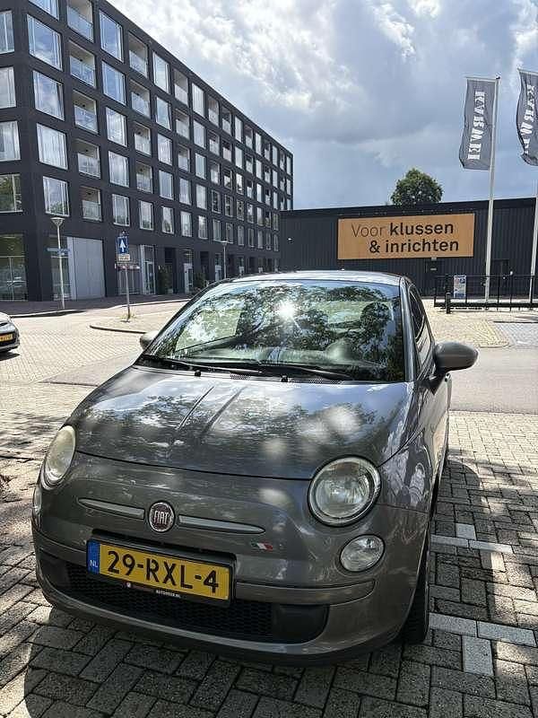 Grijs Gebruikt 2011 Fiat 500 Hatchback | € 4.750 (Eerlijke prijs) - Afbeelding 1/4