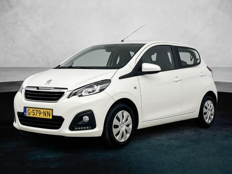 Wit Gebruikt 2019 Peugeot 108 Active Hatchback | € 9.820 (Eerlijke prijs) - Afbeelding 1/3