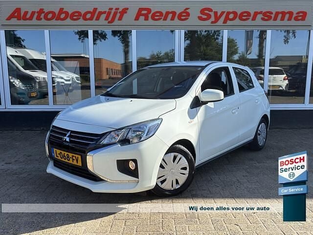 Wit Gebruikt 2021 Mitsubishi Space Star Hatchback | € 7.445 (Goede deal) - Afbeelding 1/4