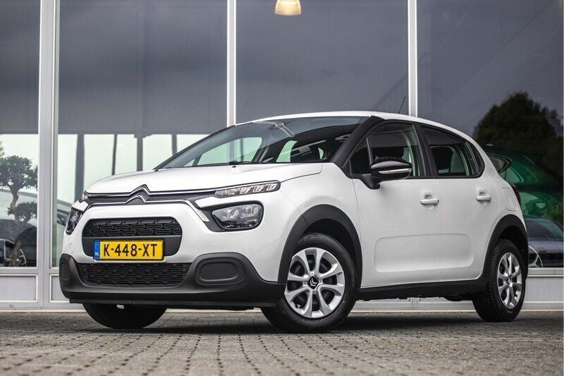 Wit Gebruikt 2021 Citroën C3 Live Hatchback | € 12.350 (Goede deal) - Afbeelding 1/4