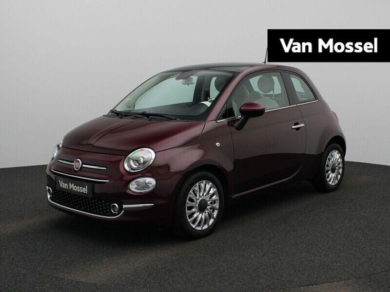 Rood Gebruikt 2019 Fiat 500 Lounge Hatchback | € 11.735 (Eerlijke prijs) - Afbeelding 1/4