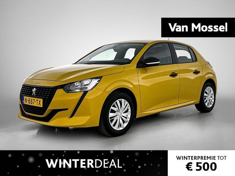 Geel Occasion 2022 Peugeot 208 Hatchback | € 11.240 (Super prijs) - Afbeelding 1/4