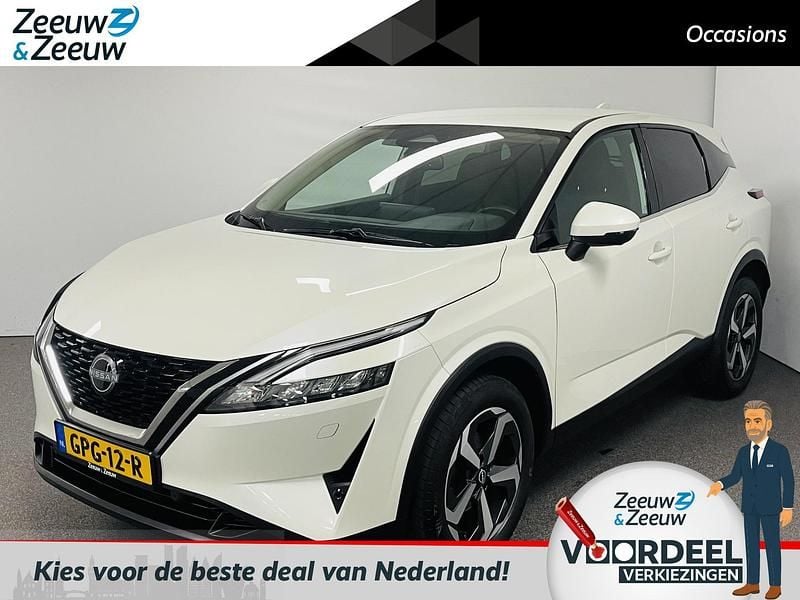 Wit Gebruikt 2023 Nissan Qashqai N-Connecta SUV | € 28.445 (Eerlijke prijs) - Afbeelding 1/4