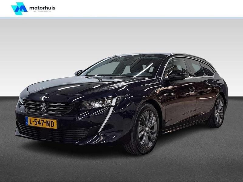 Blauw Occasion 2021 Peugeot 508 SW Allure Stationwagen | € 16.430 (Super prijs) - Afbeelding 1/4