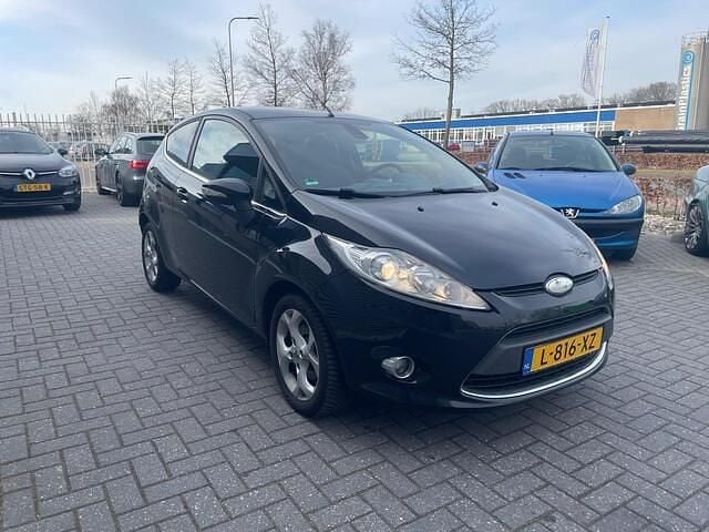 Occasion Ford Fiesta Ghia 120 PK (88 kW) 2009 Zwart Hatchback