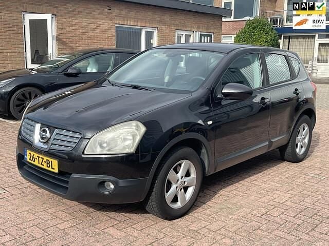 Zwart Gebruikt 2007 Nissan Qashqai Tekna SUV | € 2.950 (Super prijs) - Afbeelding 1/4