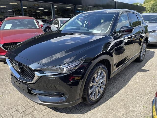 Zwart Gebruikt 2021 Mazda CX-5 Luxury SUV | € 34.900 (Eerlijke prijs) - Afbeelding 1/3