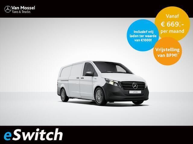 Wit Nieuw 2025 Mercedes e-Vito MPV | € 47.874 (Super prijs) - Afbeelding 1/4