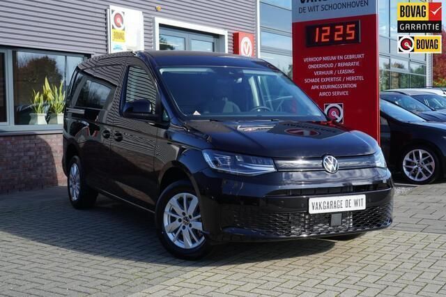 Zwart Nieuw 2024 VW Caddy Maxi Style MPV | € 34.995 (Iets duurder) - Afbeelding 1/4