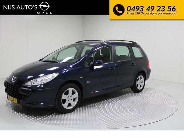 Blauw, metallic lak Gebruikt 2008 Peugeot 307 Stationwagen | € 2.750 (Duur) - Afbeelding 1/4