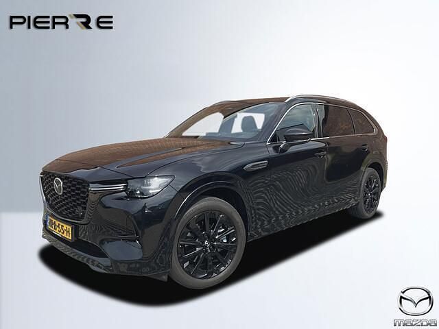 Jet black (zwart metallic) Gebruikt 2025 Mazda CX-80 Homura-Line SUV | € 66.845 (Eerlijke prijs) - Afbeelding 1/4