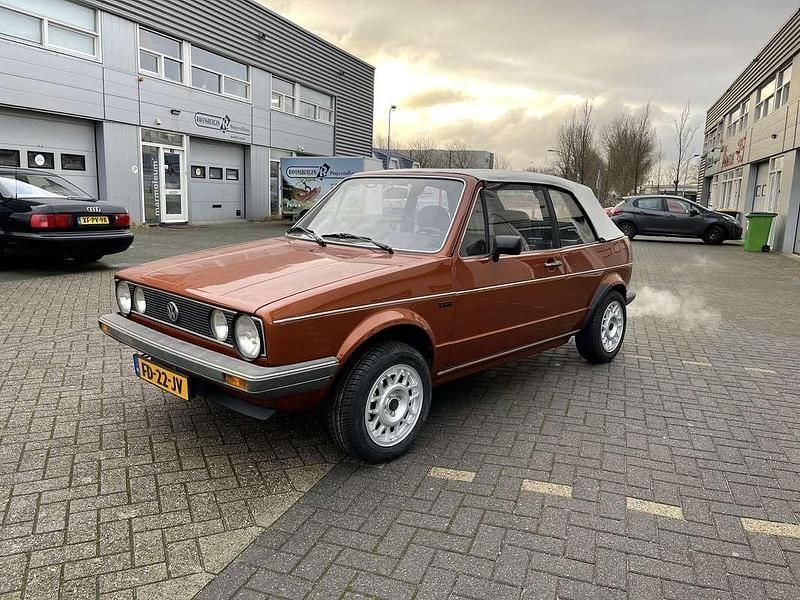 Bruin Gebruikt 1979 VW Golf I Cabriolet | € 9.950 - Afbeelding 1/4