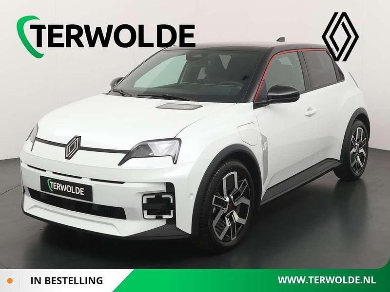 Wit Nieuw 2025 Renault R5 Techno Hatchback | € 35.340 (Iets duurder) - Afbeelding 1/4