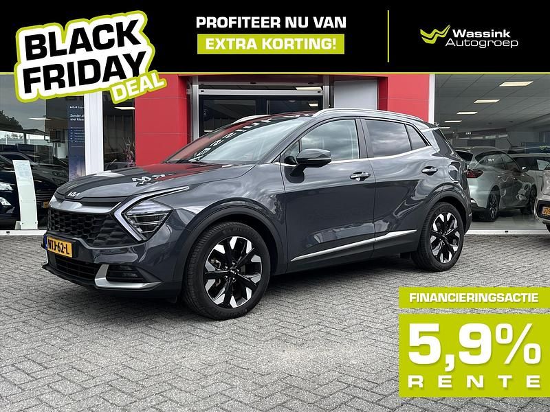 Zwart (metallic) Gebruikt 2022 Kia Sportage SUV | € 33.899 (Iets duurder) - Afbeelding 1/3