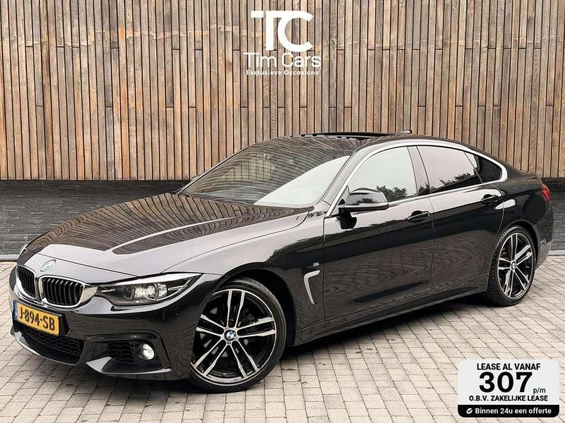 Zwart Gebruikt 2020 BMW 418 Gran Coupé M Sport Coupé | € 22.950 (Eerlijke prijs) - Afbeelding 1/4