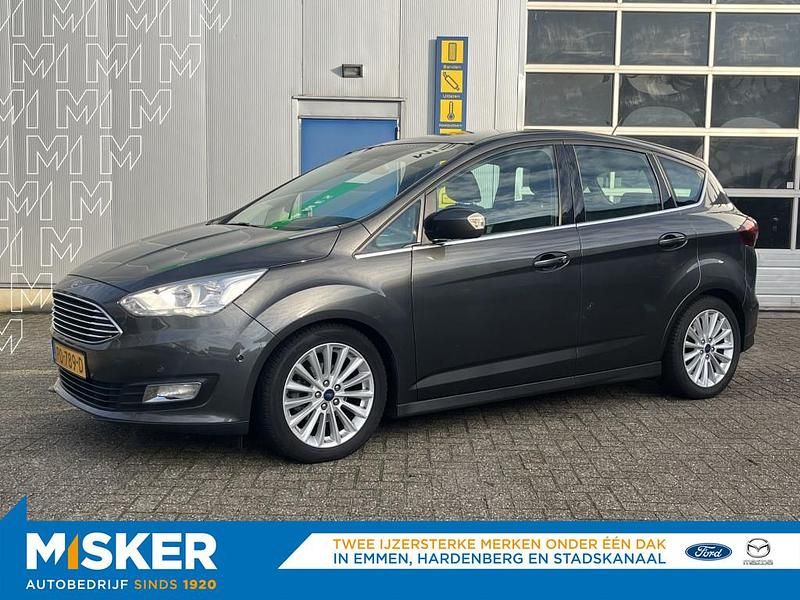 Grijs Gebruikt 2017 Ford C-MAX Titanium MPV | € 10.900 (Eerlijke prijs) - Afbeelding 1/4