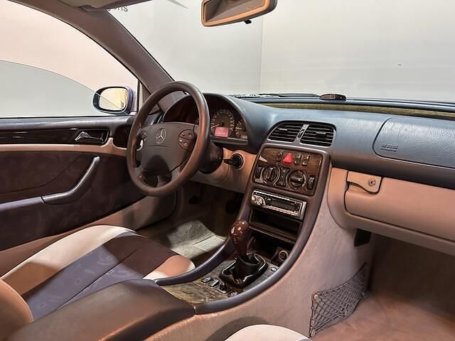 Occasion Mercedes CLK200 Avantgarde 136 PK (100 kW) 1999 Blauw Coupé