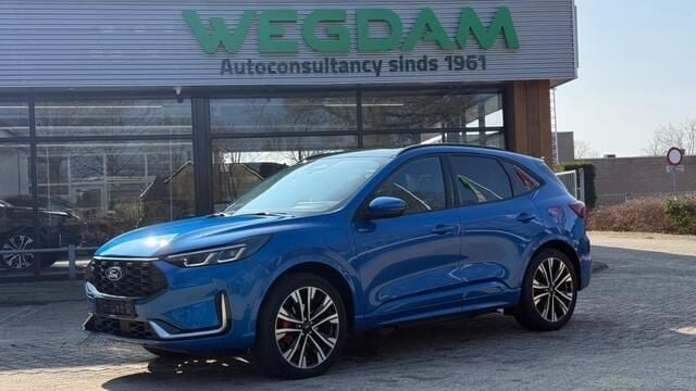 Blauw Nieuw 2025 Ford Kuga ST-Line X SUV | € 45.870 (Eerlijke prijs) - Afbeelding 1/4