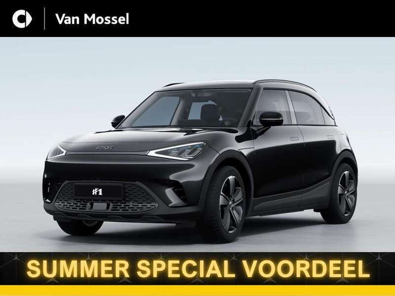 Zwart Nieuw 2025 Smart #1 Edition #1 SUV | € 32.850 (Super prijs) - Afbeelding 1/1
