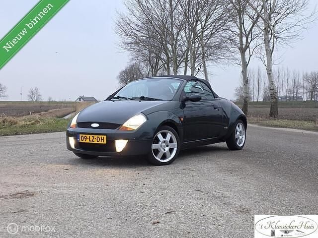 Groen (metallic) Occasion 2003 Ford StreetKa Cabriolet | € 1.995 (Eerlijke prijs) - Afbeelding 1/4