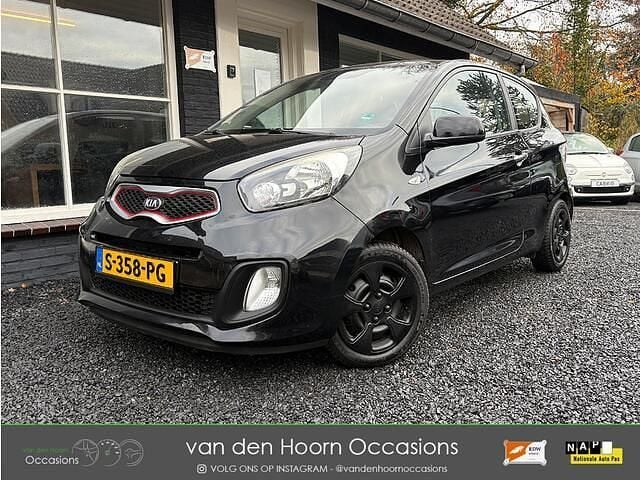 Zwart Gebruikt 2013 Kia Picanto Sport Hatchback | € 3.450 (Super prijs) - Afbeelding 1/3