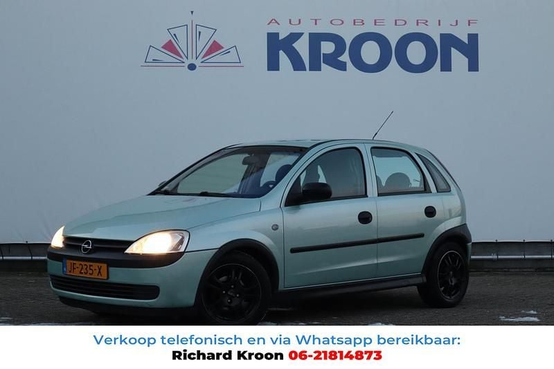 Groen Occasion 2016 Opel Corsa Enjoy Hatchback | € 2.450 (Super prijs) - Afbeelding 1/4