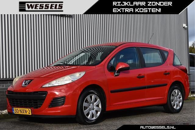 Rood Gebruikt 2011 Peugeot 207 Stationwagen | € 2.900 (Eerlijke prijs) - Afbeelding 1/4