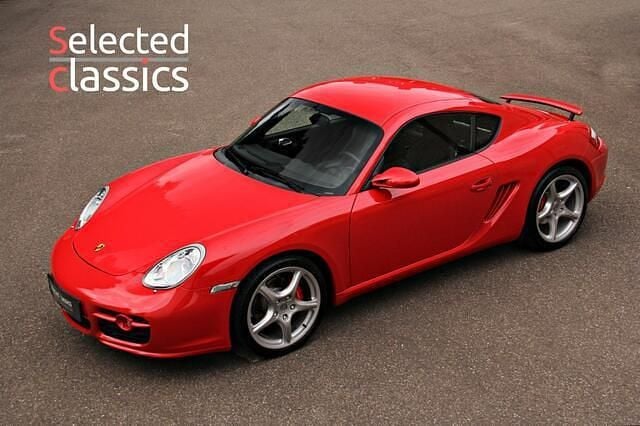 Rood Occasion 2008 Porsche Cayman Coupé | € 39.950 - Afbeelding 1/4