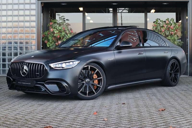 Zwart, metallic lak Nieuw 2024 Mercedes S63 AMG AMG Sedan | € 387.500 - Afbeelding 1/4