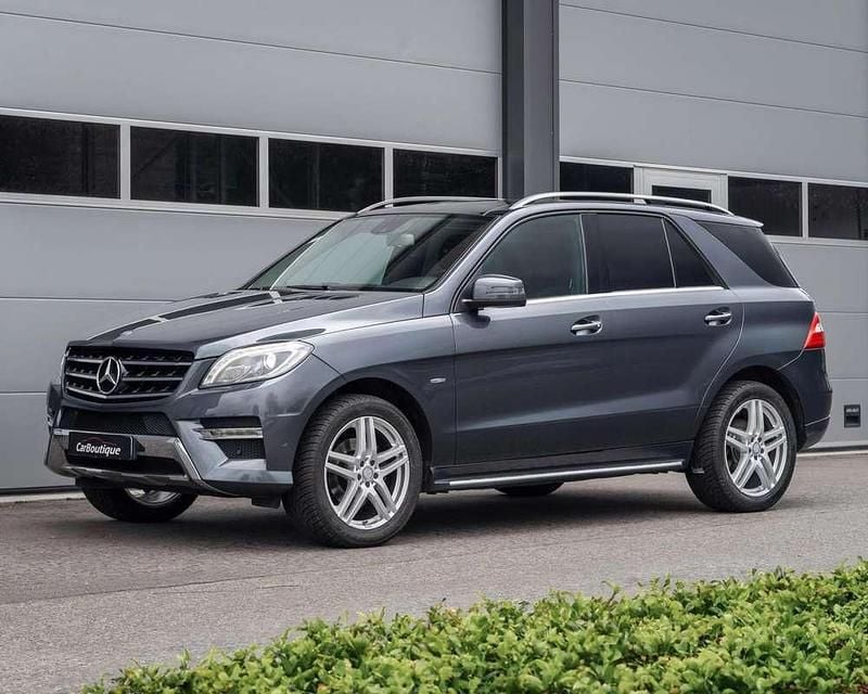 Grijs Gebruikt 2012 Mercedes ML350 SUV | € 21.950 (Eerlijke prijs) - Afbeelding 1/4