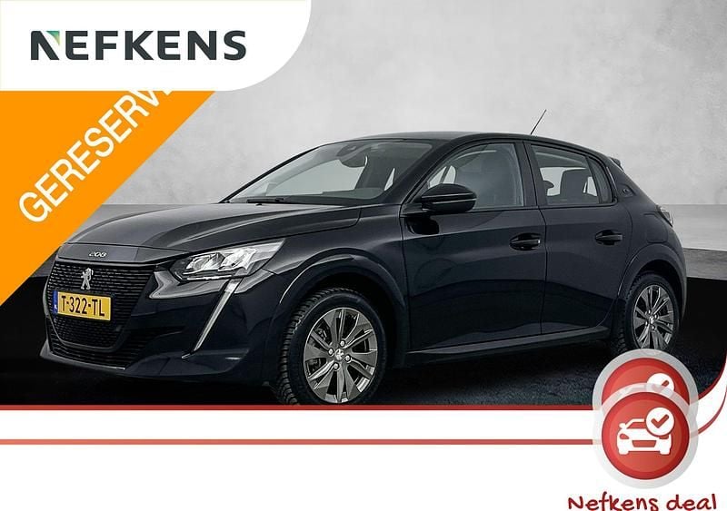 Zwart Gebruikt 2023 Peugeot e-208 Active Hatchback | € 18.425 (Goede deal) - Afbeelding 1/4