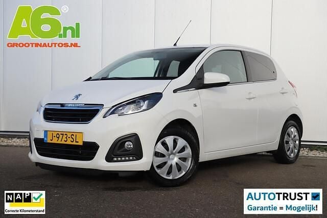 Wit Gebruikt 2020 Peugeot 108 Active Hatchback | € 7.444 (Goede deal) - Afbeelding 1/4