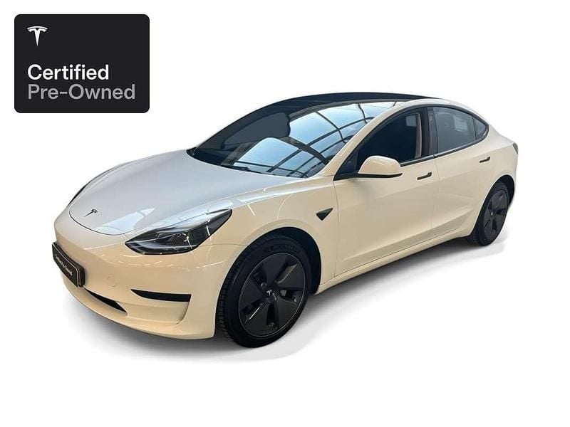 Wit Gebruikt 2023 Tesla Model 3 RWD Sedan | € 29.400 (Goede deal) - Afbeelding 1/4