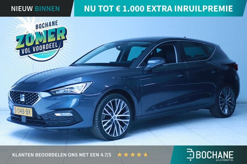 Grijs Gebruikt 2021 Seat Leon Business Hatchback | € 21.595 (Eerlijke prijs) - Afbeelding 1/4