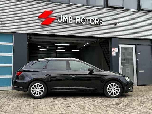 Occasion Seat Leon ST Ecomotive 110 PK (80 kW) 2015 Zwart Stationwagen