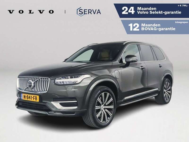 Grijs Gebruikt 2021 Volvo XC90 Inscription SUV | € 52.995 (Eerlijke prijs) - Afbeelding 1/4
