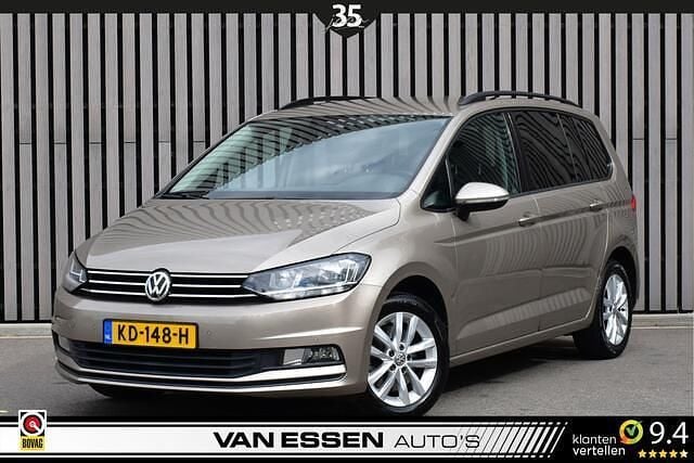 Geel Gebruikt 2016 VW Touran MPV | € 14.995 (Iets duurder) - Afbeelding 1/4