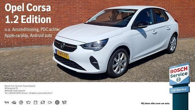 Wit Gebruikt 2022 Opel Corsa Edition Hatchback | € 12.950 (Eerlijke prijs) - Afbeelding 1/4
