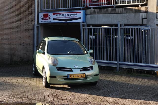 Groen Gebruikt 2004 Nissan Micra Hatchback | € 3.999 (Eerlijke prijs) - Afbeelding 1/4