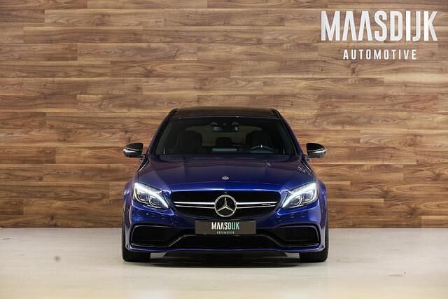 Occasion Mercedes S63 AMG AMG 508 PK (373 kW) 2017 Blauw (metallic) Stationwagen