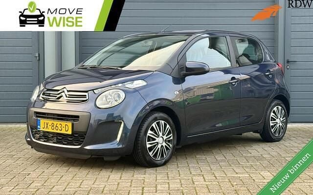 Blauw (metallic) Gebruikt 2016 Citroën C1 Feel Hatchback | € 5.845 (Eerlijke prijs) - Afbeelding 1/4