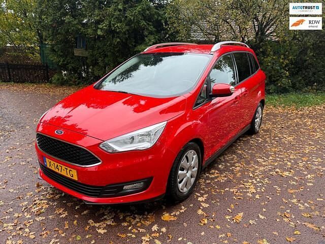 Rood Gebruikt 2016 Ford Grand C-Max Trend MPV | € 7.249 (Goede deal) - Afbeelding 1/4