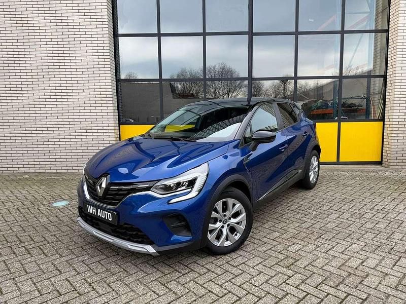 Blauw (metallic) Gebruikt 2020 Renault Captur SUV | € 17.944 (Super prijs) - Afbeelding 1/4
