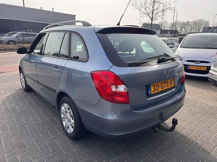 Occasion Skoda Fabia Ambiente 86 PK (63 kW) 2008 Blauw Stationwagen