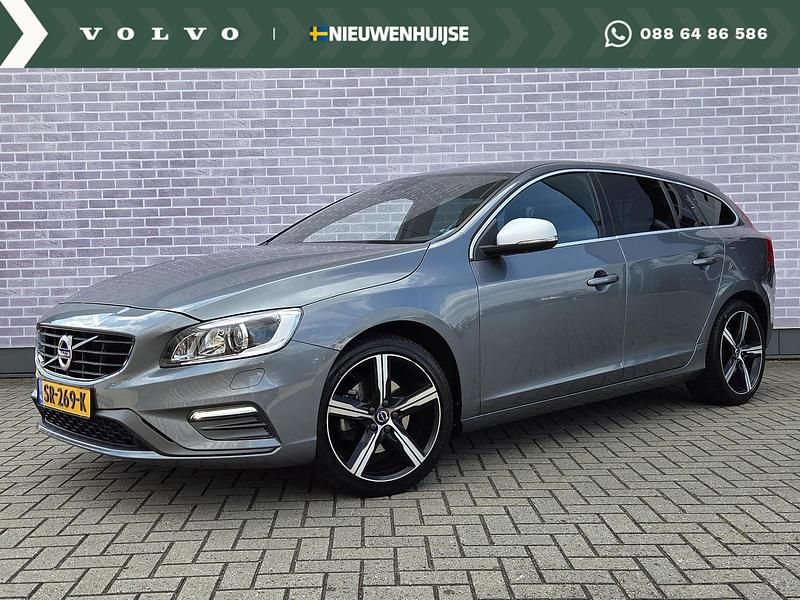 Grijs Gebruikt 2018 Volvo V60 Business Edition Stationwagen | € 21.694 (Super prijs) - Afbeelding 1/4